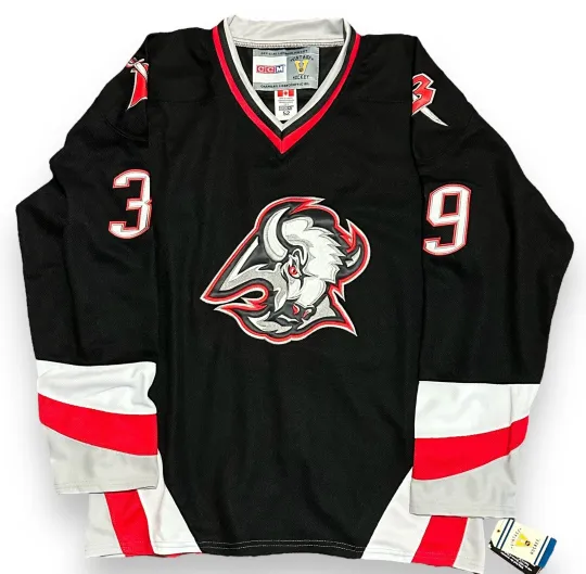 Discover Dominik Hasek Buffalo Sabres CCM Throwback Hockey Jersey