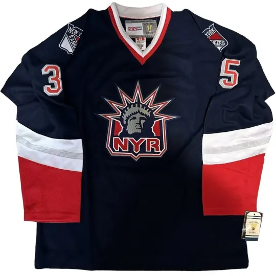 Discover Mike Richter New York Rangers Vintage Men's Hockey Jersey
