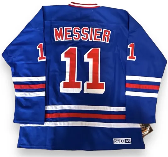 Discover Mark Messier New York Rangers 1994 Stanley Cup CCM Men's Hockey Jersey
