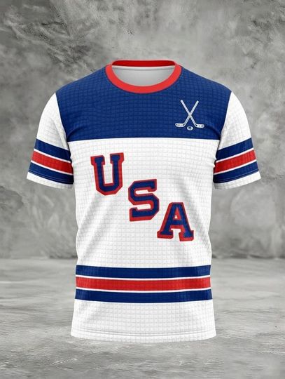 USA Ice Hockey 2026 Winter Olympics Tshirt, Team USA Hockey, Patriotic Fan Apparel, Supporter Gift