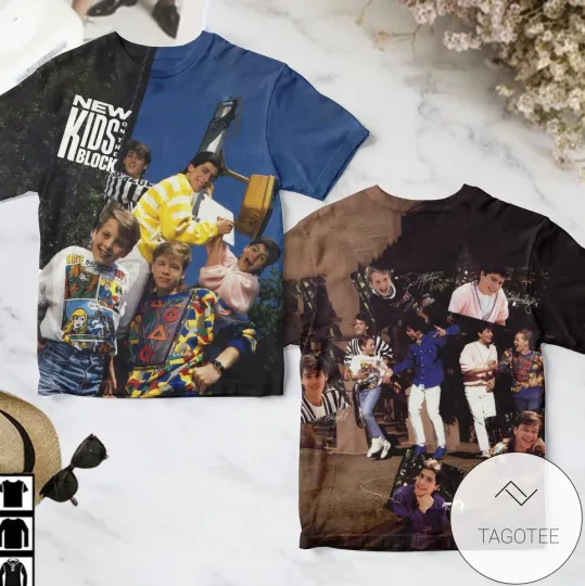 Discover NK on The Block Debut Album Cover AOP 3D T-Shirt