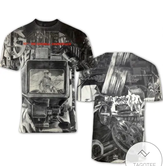 Discover 10cc The Original Soundtrack Album Cover AOP 3D T-Shirt