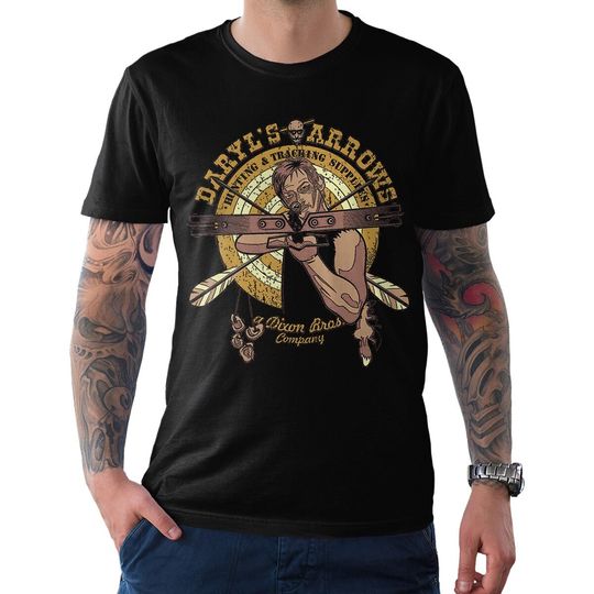 Daryl Dixon The Walking D T-Shirt