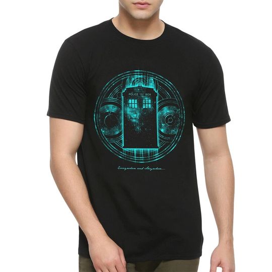 Discover Police Box Time Travel T-Shirt