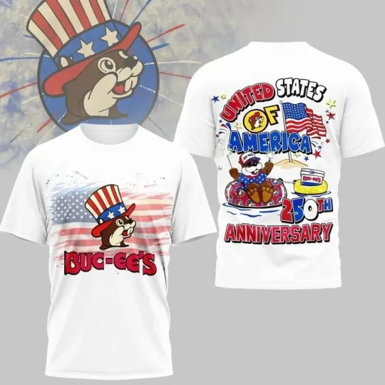 Buc-ees 250th Anniversary America 250th years of Freedom T-shirt