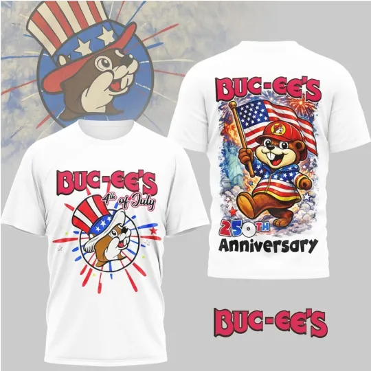 Buc-ees 250th Anniversary America 250th years of Freedom T-shirt