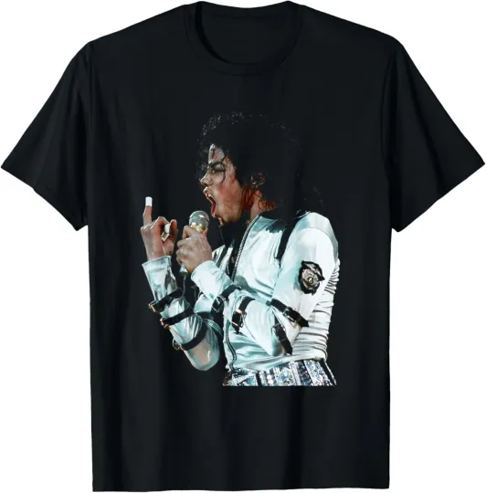 Discover Michael Jackson Live Bad Tour Wembley 1988 T-Shirt