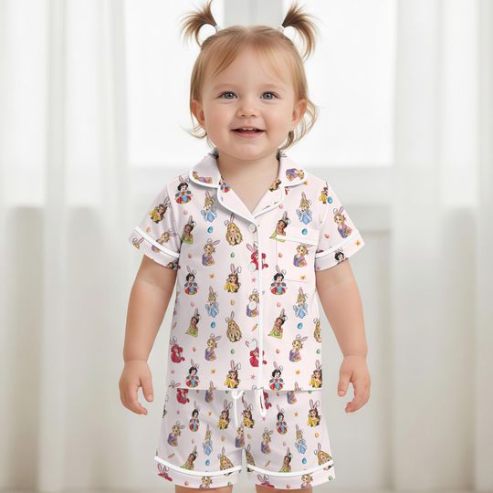Discover Disney Princess Easter Pajamas Set For Kids