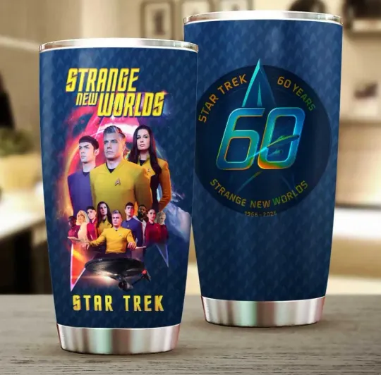 Discover Star Tre k 60 Years 20Oz Tumbler Cup