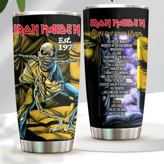 Discover Maiden 2026 World Tour Tumbler Cup 20OZ Tumbler Cup