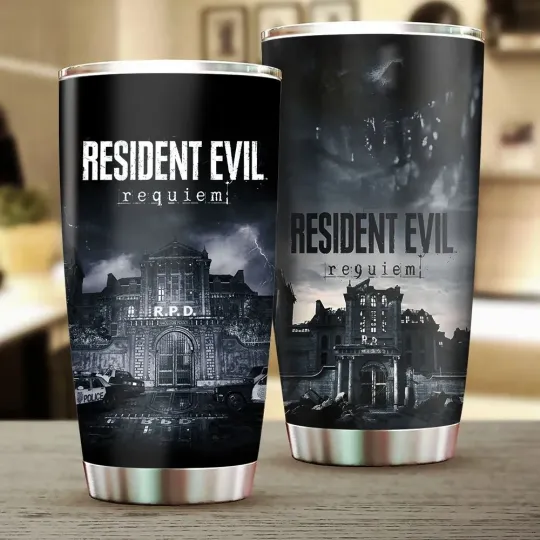 Discover Resident Evil 30th Anniversary 20OZ Tumbler Cup