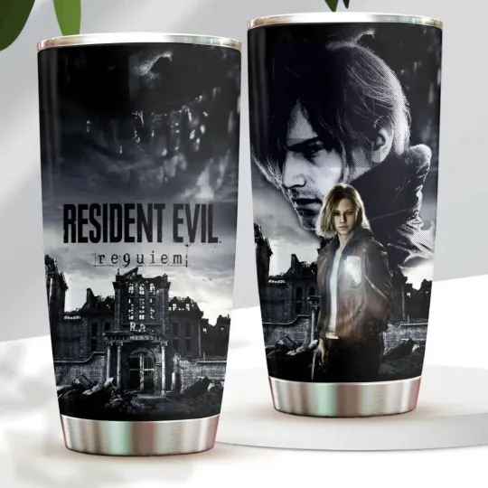 Discover Resident Evil 30th Anniversary 20OZ Tumbler Cup