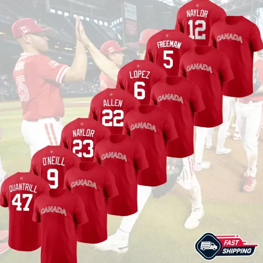 Discover Canada Baseball 2026 World Baseball Classic Name & Number For Fans
