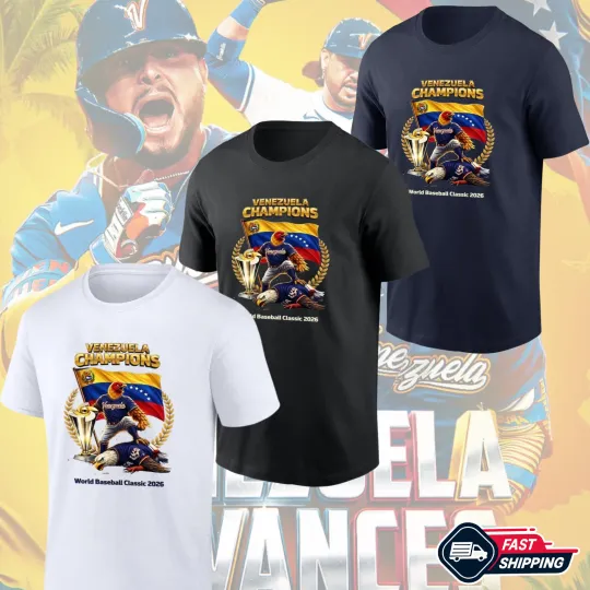 Discover Venezuela Baseball Champions 2026 World Baseball Classic Shirt