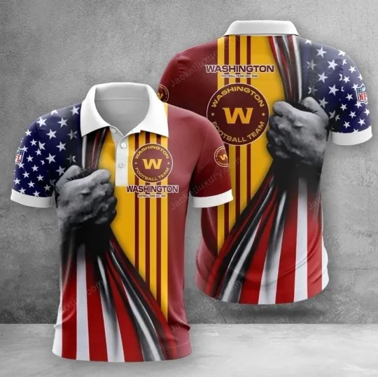 Discover Washington Football Team Commanderss Polo Shirt