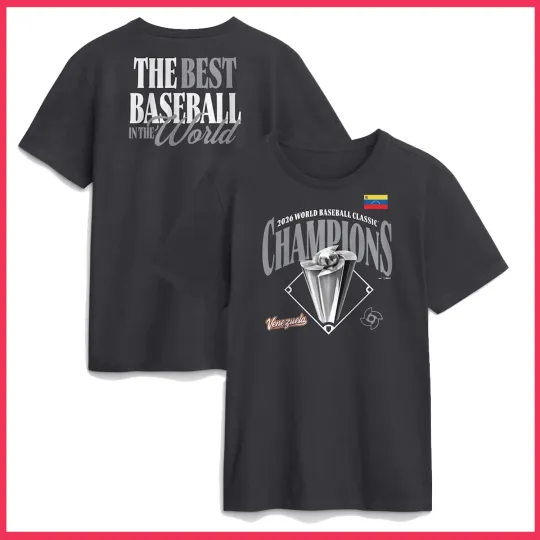 Discover Venezuela Baseball 2026 World Baseball Classic Champions Shirt