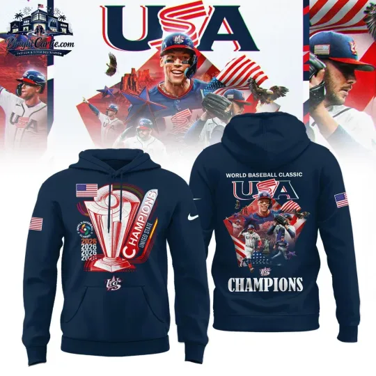 Discover 2026 World Baseball Classic Champions Hoodie T-Shirt
