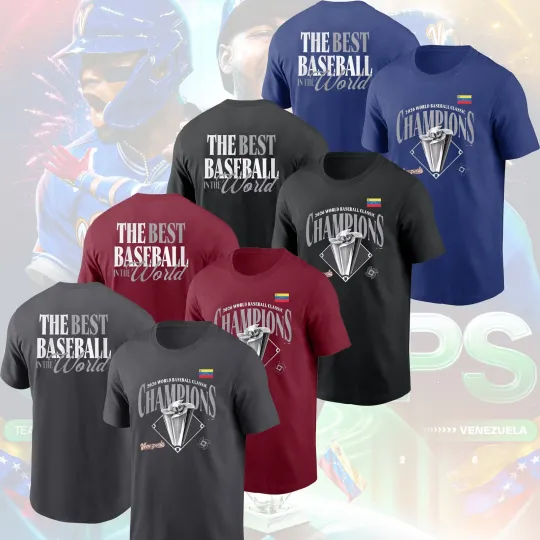 Discover Congrates Venezuela Team 2026 World Baseball Classic Champions Gifts