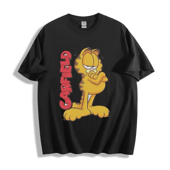Discover Garfield Attitude T-Shirt, Bold Lazy Cat Tee