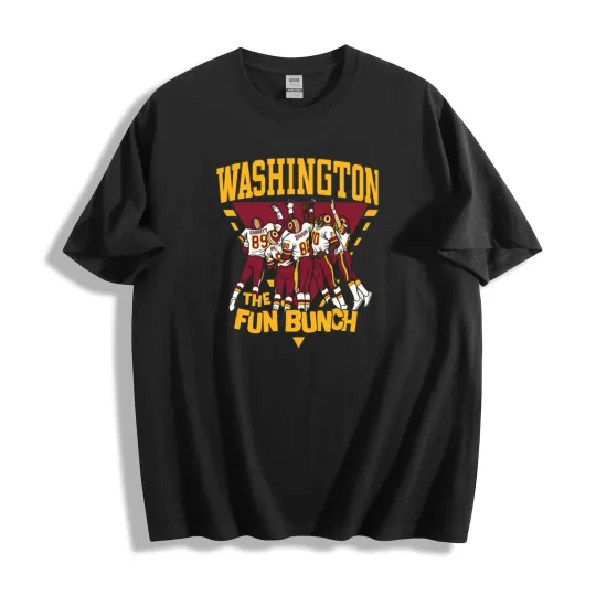 Discover Washington The Fun Bunch Team T-Shirt, Bold Retro Sports Tee