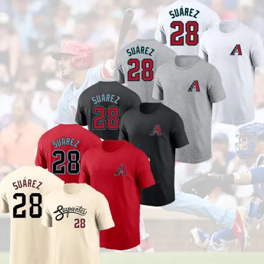 Discover Eugenio Suárez #28 Arizonna Diamondbacks 2026 Name and Number Gift For Fans