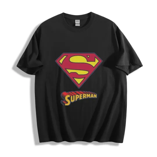 Discover Superman Shield T-Shirt, Iconic Superhero Tee