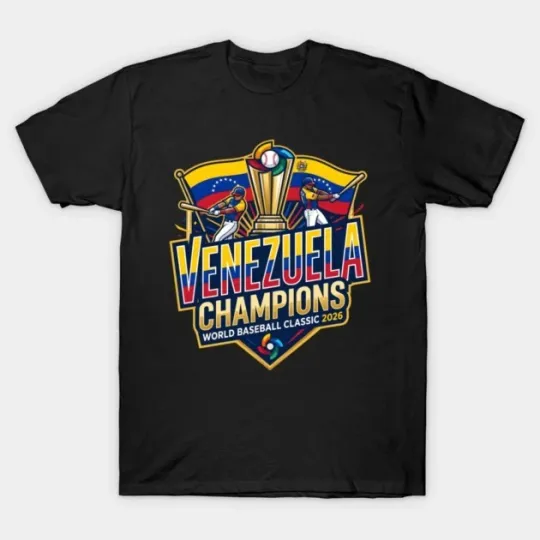 Discover Venezuela Champions - World Baseball Classic 2026  T- shirt