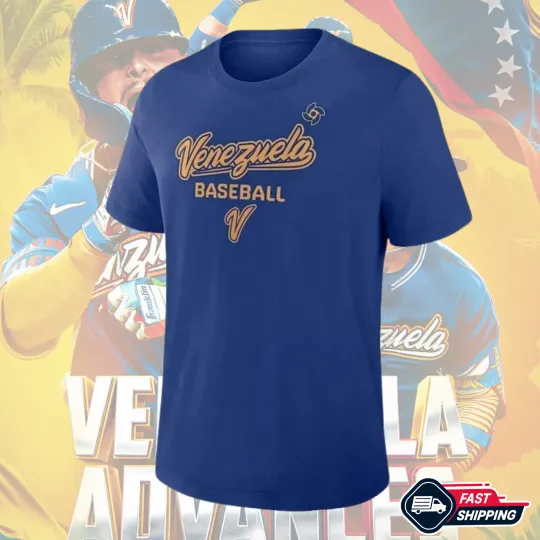 Discover US STOCK - Venezuela World Baseball Classic Champions 2026 T-Shirt Reprint