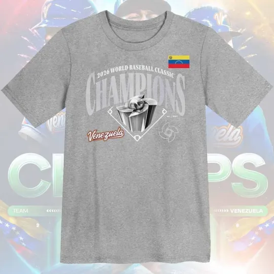 Discover Venezuela Baseball 2026 World Baseball Classic Champions Unisex Fans Gift