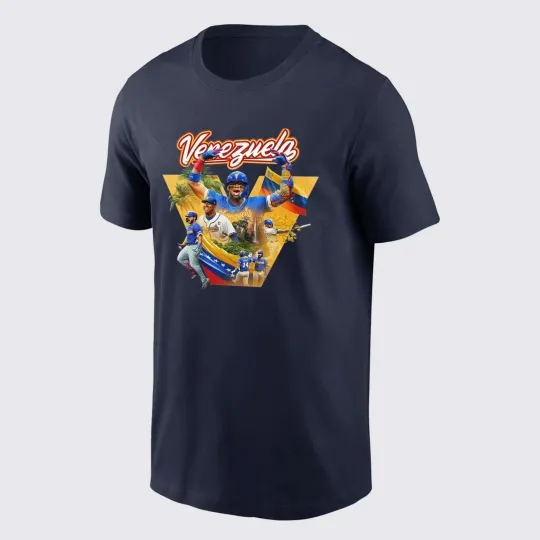Discover VENEZUELA WBCC 2026 Champions TShirt, World Baseball Classic Champions 2026 Tee