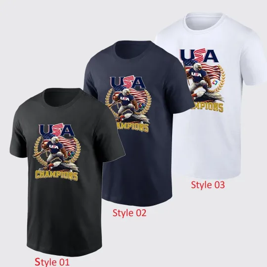 Discover USA Baseball Team 2026 Champions World Baseball Classic T-shirt