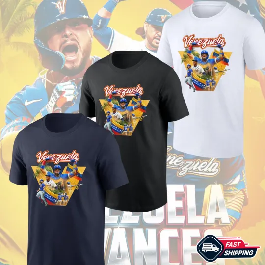 Discover Venezuela Baseball 2026 World Baseball Classic T-Shirt S-5XL Fan Gift