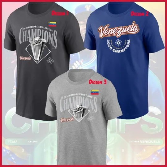 Discover Venezuela Baseball 2026 World Baseball Classic Champions All Design Fan