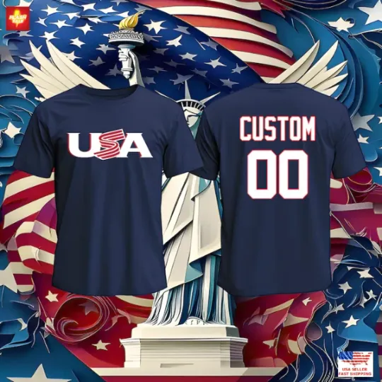 Discover World Baseball Classic 2026 Baseball Custom T-Shirt: Name & Number, Fan