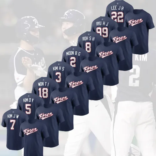 Discover Korea Team 2026 World Baseball Classic:Jung Hoo Lee, Hyeseong Kim, Do Yeong Kim
