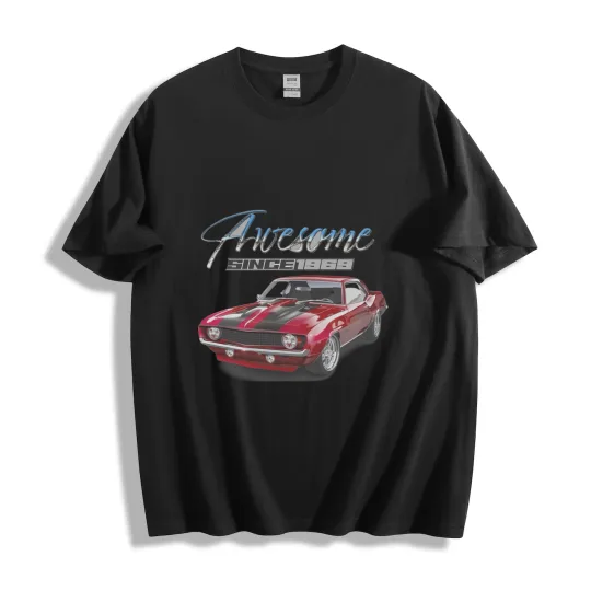 Discover Gender-Neutral Retro 1969 Car T-Shirt