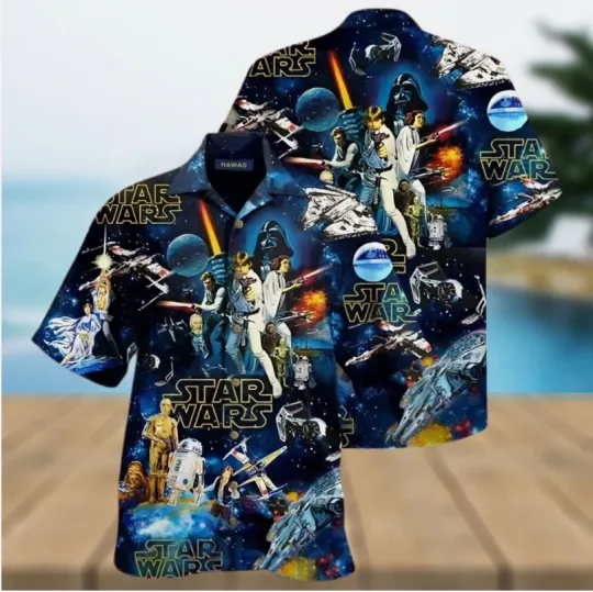Discover Star Wars Characters Star Wars Movie Lover Hawaiian Shirt