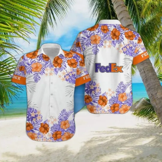 Discover Fedex 3D Hawaiian Shirt Aloha Summer Vacation Gift For Men And Women