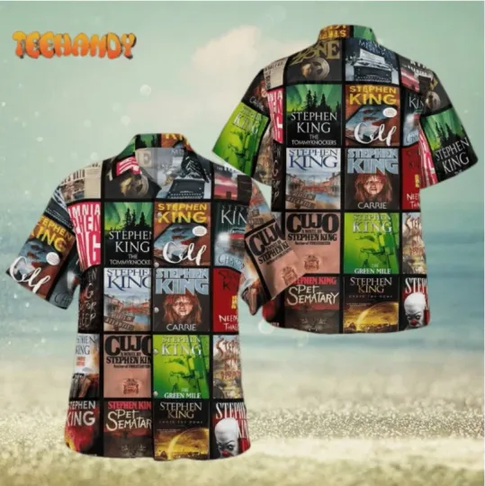 Discover Stephen king Hawaiian movie shirt
