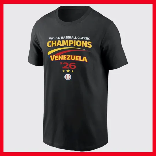 Discover 2026 Venezuela Baseball Team Champions World Baseball Classic T-shirt