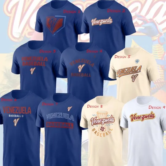 Discover Venezuela National Baseball 2026 World Baseball Classic All Design Fans