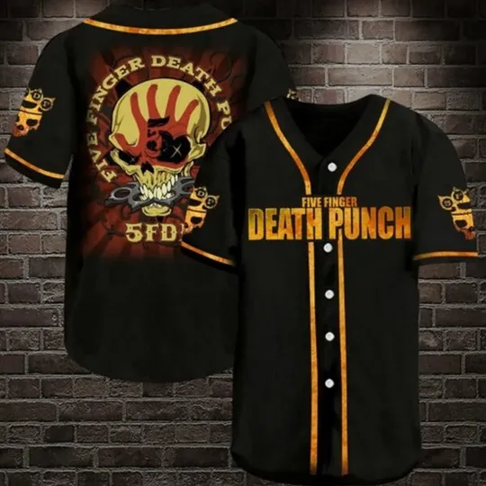 Discover New Five Finger Death Punch Baseball Jersey Shirt