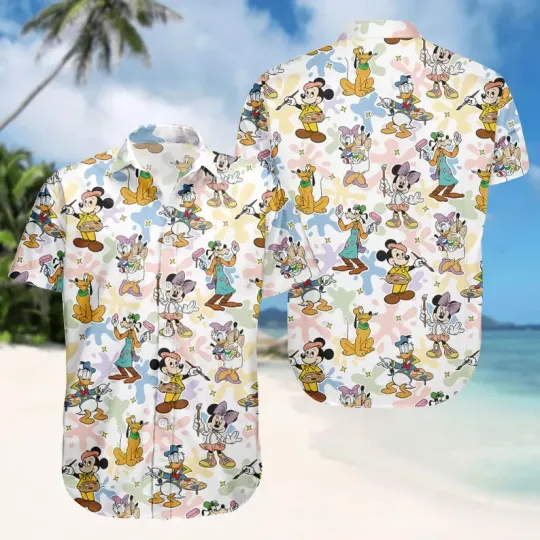 Discover Disney Mickey And Friends Artist,  Festival Of The Arts 2026 Hawaii Shirt