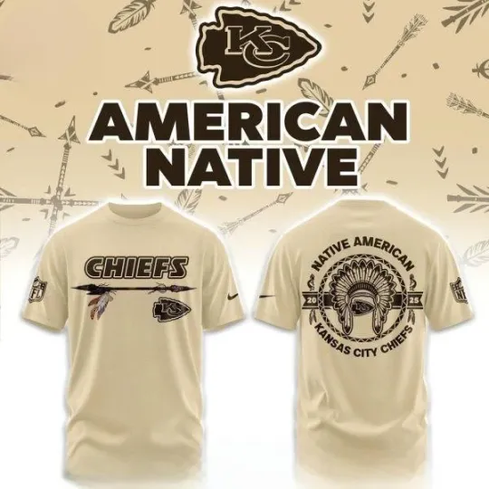 Discover KC Football Native Heritage 3D T-Shirt