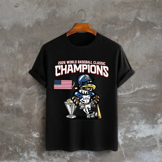 Discover USA Baseball World Baseball Classic Champions 2026 Tshirt