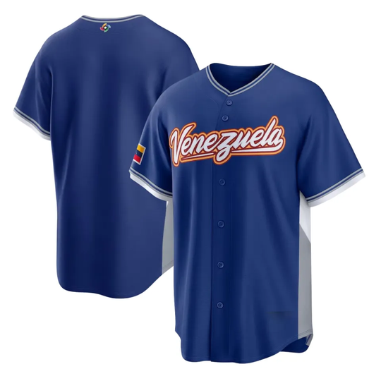 Discover Men's Venezuela Baseball 2026 World Baseball Classic Jersey - Blank