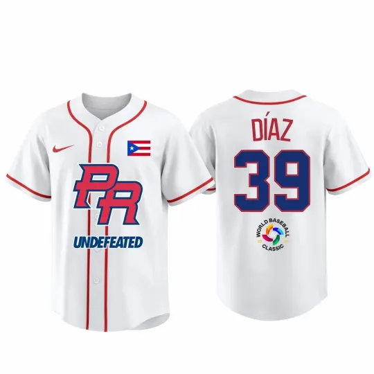 Discover Personalized 2026 World Baseball Classic Puerto Rico Team Baseball Jersey Shirt