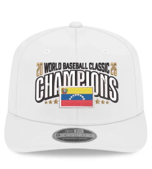 Discover Venezuela Baseball 2026 World Baseball Classic Champions Locker Room Hat