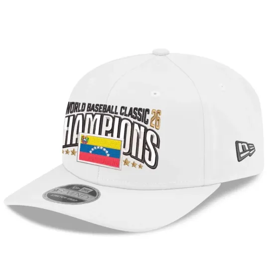 Discover Venezuela Baseball 2026 World Baseball Classic Champions Locker Room Hat