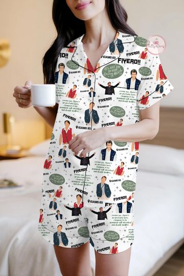 Discover Fiyero Tigelaar Fan's Pajama Set, Changed for Good Matching Pajamas, Broadway Theater Gift for Women, Cozy Sleepwear Set, Gift for Fans